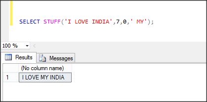 Transact sql function example