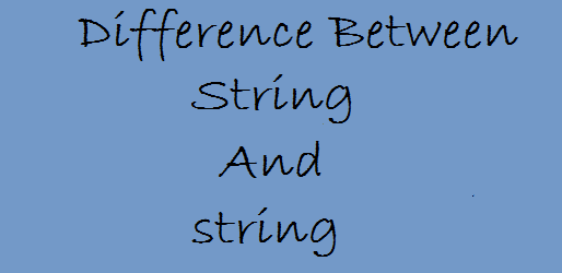 difference-between-String-string-technothirsty
