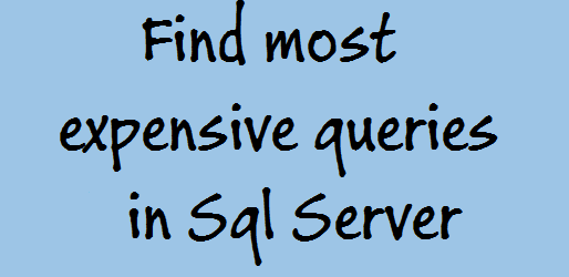 Find-most-expensive-queries-Sql-Server-technothirsty