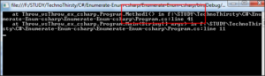 Throw-ex-in-C#